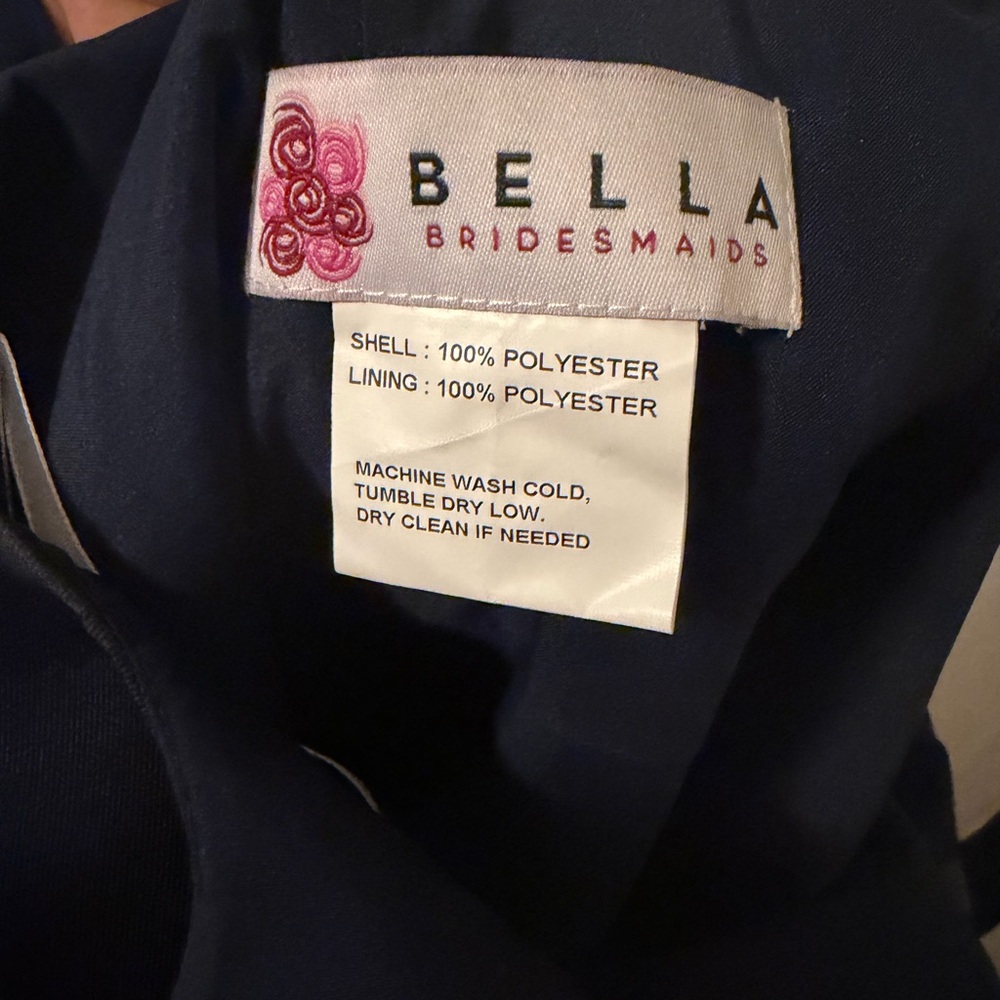 Bella Bridesmaids Dessy Group BB135 Satin Twill Dress - Picture 6 of 8